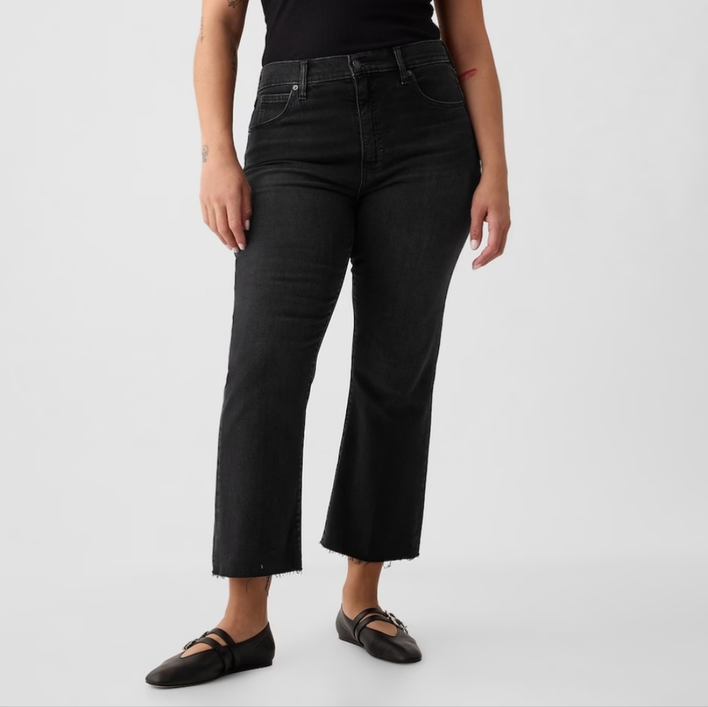NWOT GAP High Rise Kick Fit Jeans